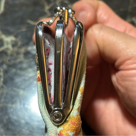 Anna Sui Floral Clutch - Red and Yellow Blooms - Picture 6 of 11